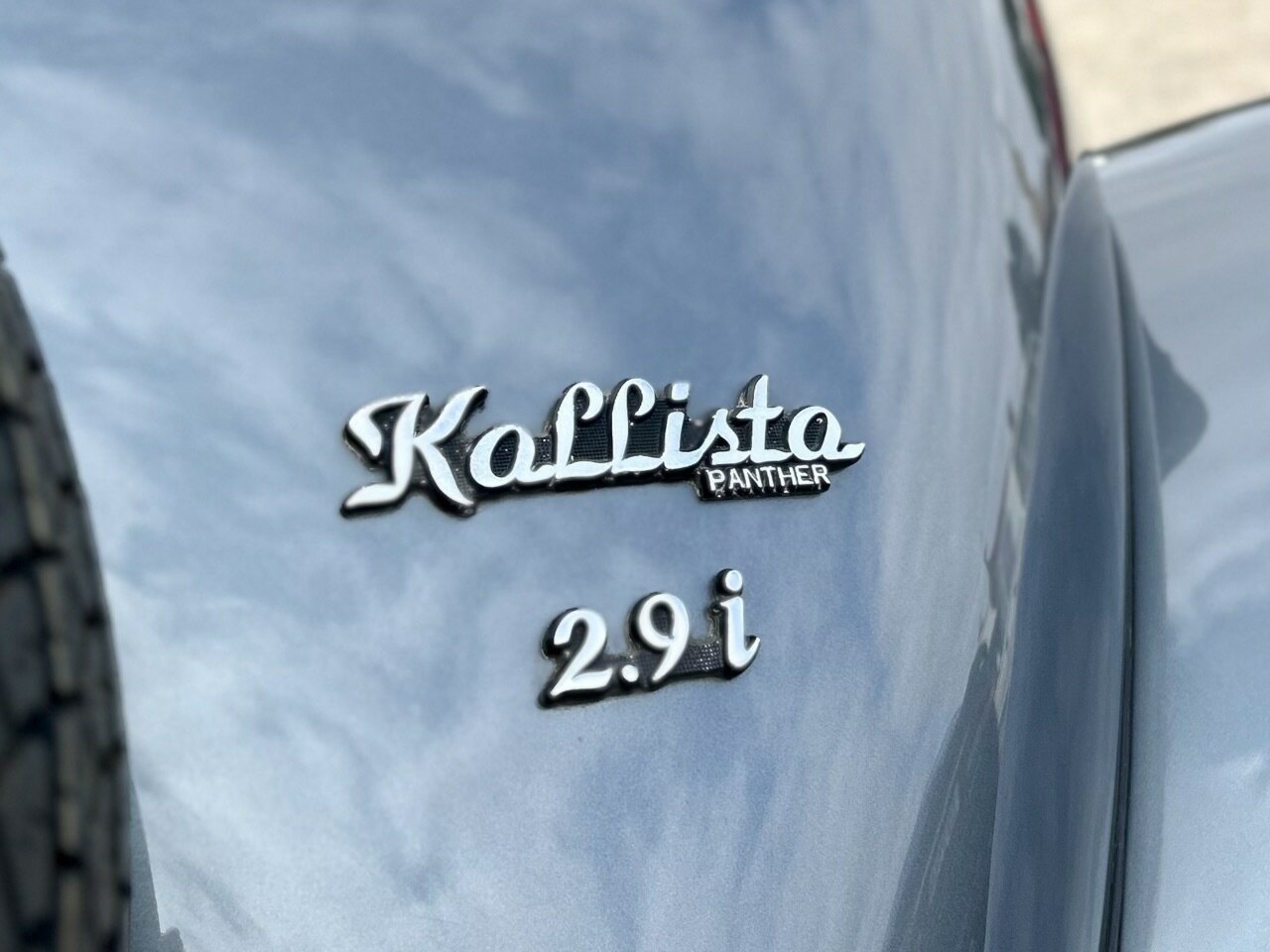 1989 PANTHER KALLISTA 2.9I 5 SP MANUAL 2D ROADSTER
