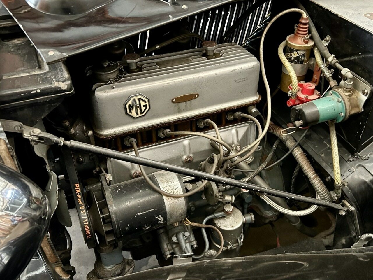 1948 M.G. TC 4 SP MANUAL 2D ROADSTER