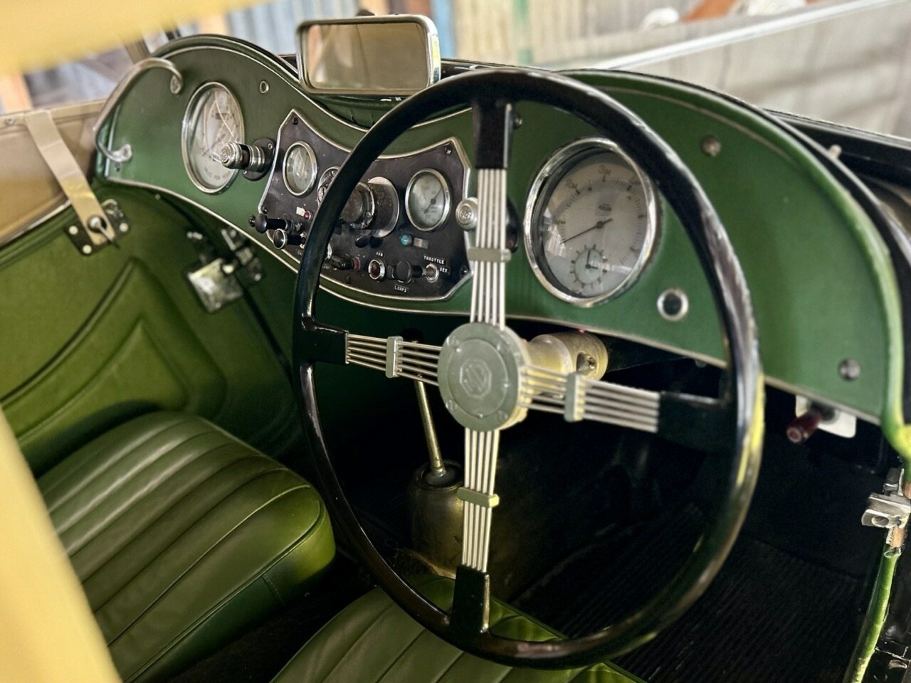 1948 M.G. TC 4 SP MANUAL 2D ROADSTER