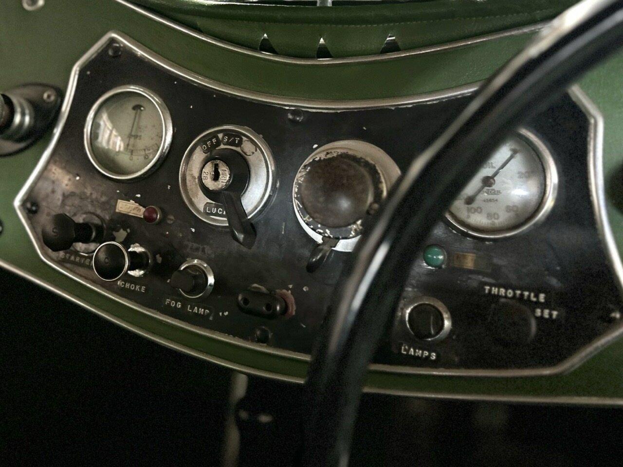 1948 M.G. TC 4 SP MANUAL 2D ROADSTER