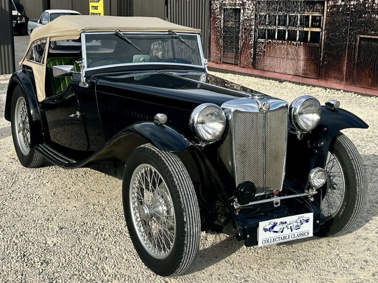 1948 M.G. TC 4 SP MANUAL 2D ROADSTER
