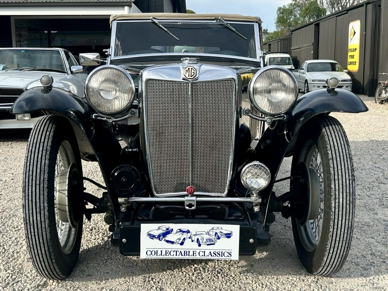 1948 M.G. TC 4 SP MANUAL 2D ROADSTER