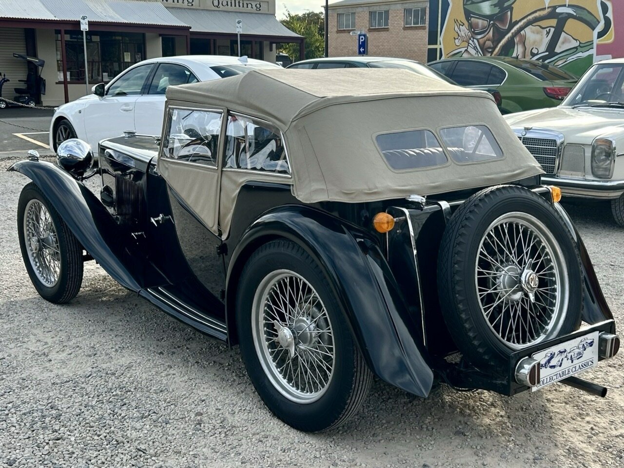 1948 M.G. TC 4 SP MANUAL 2D ROADSTER