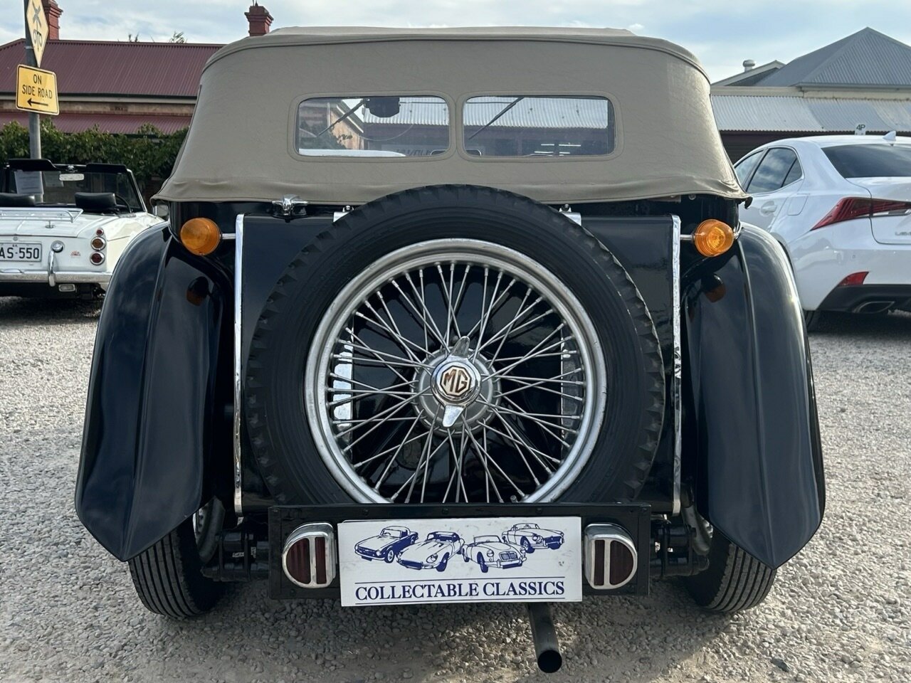 1948 M.G. TC 4 SP MANUAL 2D ROADSTER