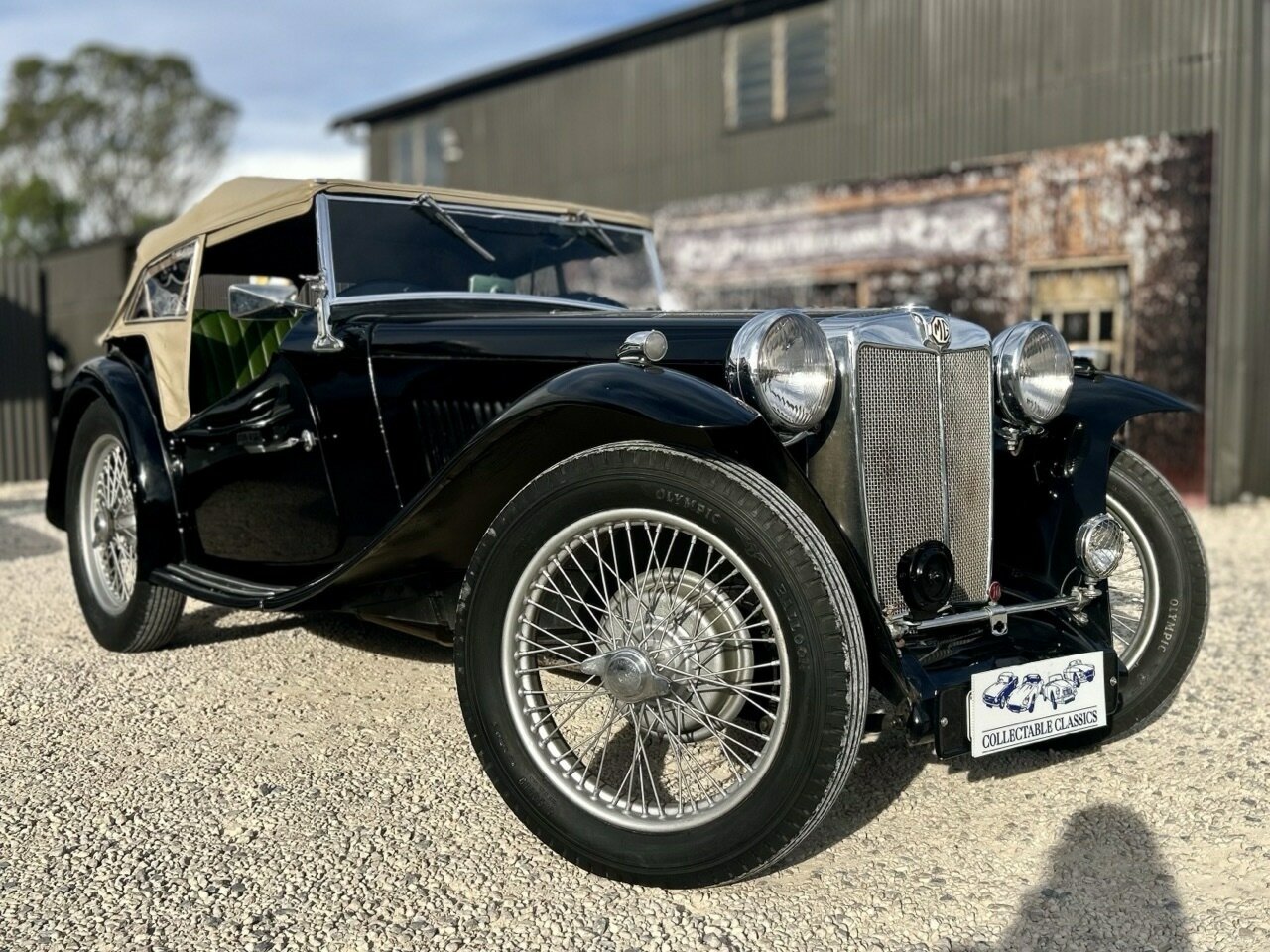 1948 M.G. TC 4 SP MANUAL 2D ROADSTER