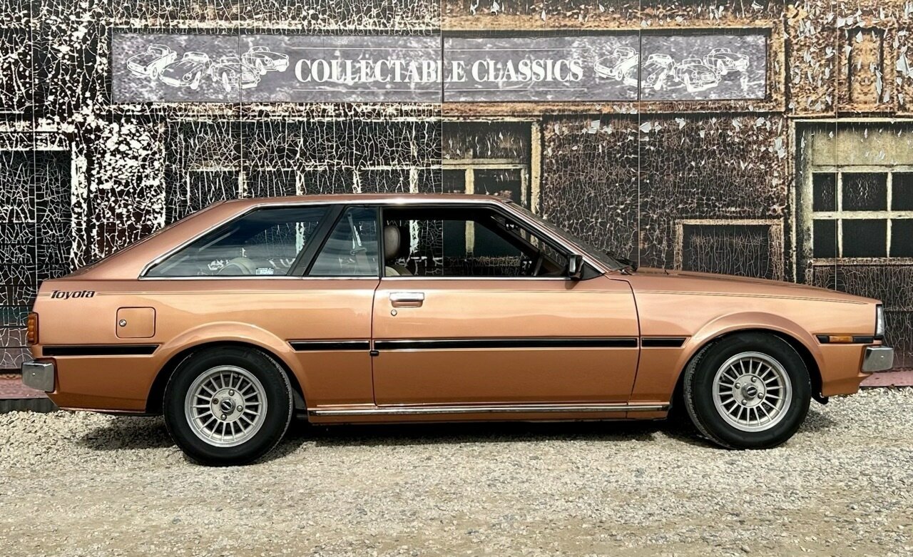 1983 TOYOTA T-18 SE DELUXE 5 SP MANUAL 3D LIFTBACK