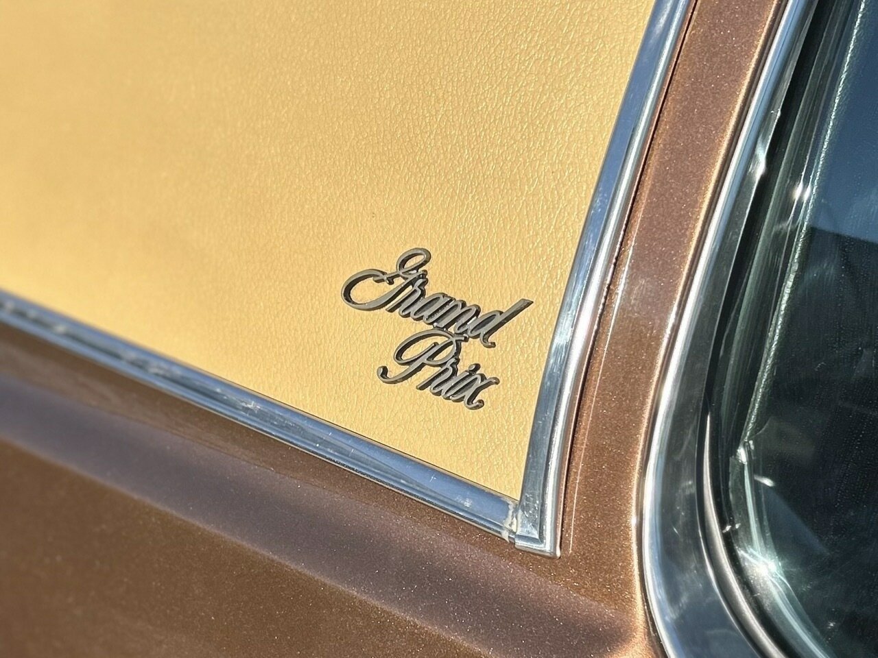 1971 PONTIAC GRAND PRIX SJ 3 SP AUTOMATIC 2D COUPE