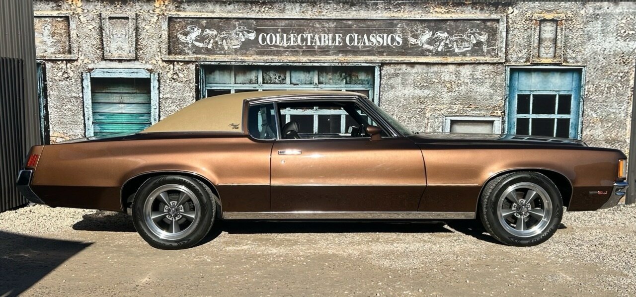 1971 PONTIAC GRAND PRIX SJ 3 SP AUTOMATIC 2D COUPE