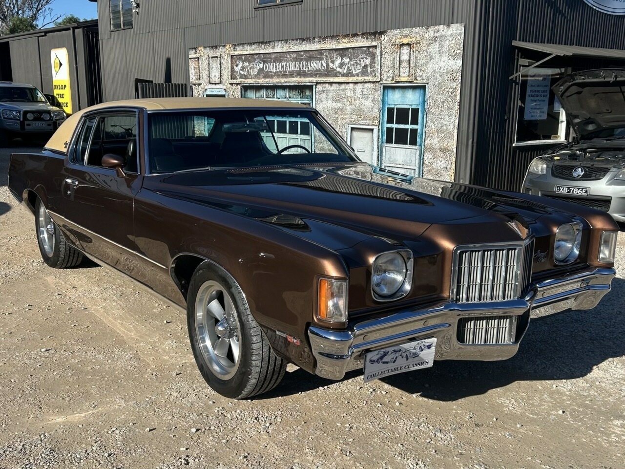 1971 PONTIAC GRAND PRIX SJ 3 SP AUTOMATIC 2D COUPE