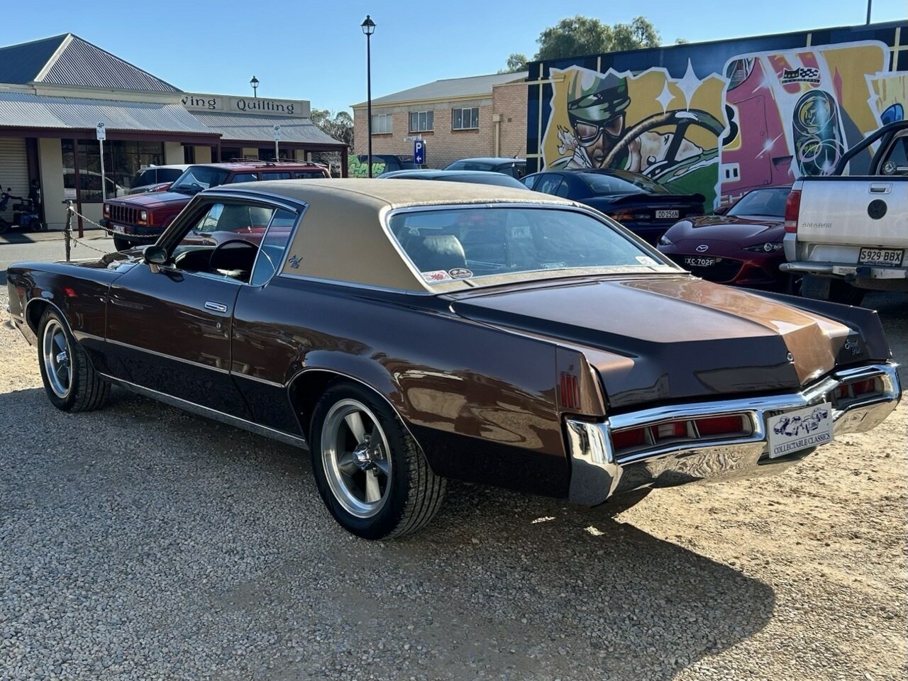 1971 PONTIAC GRAND PRIX SJ 3 SP AUTOMATIC 2D COUPE