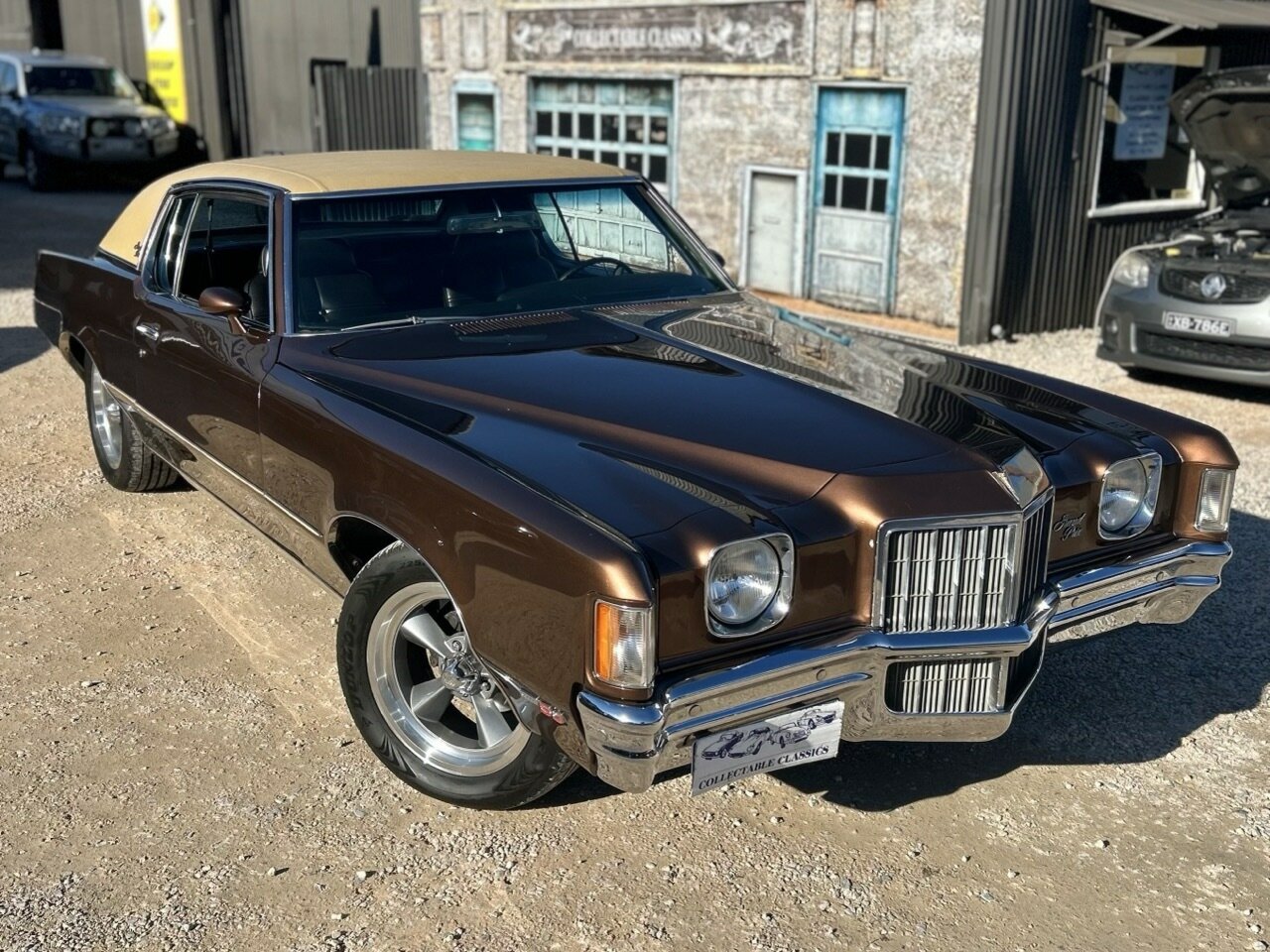 1971 PONTIAC GRAND PRIX SJ 3 SP AUTOMATIC 2D COUPE
