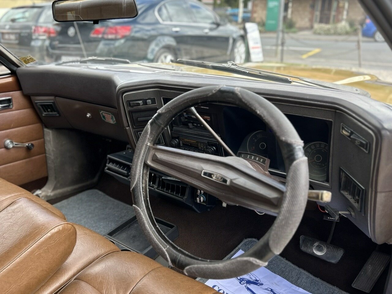 1974 FORD FALCON XB 500 3 SP AUTOMATIC 4D SEDAN