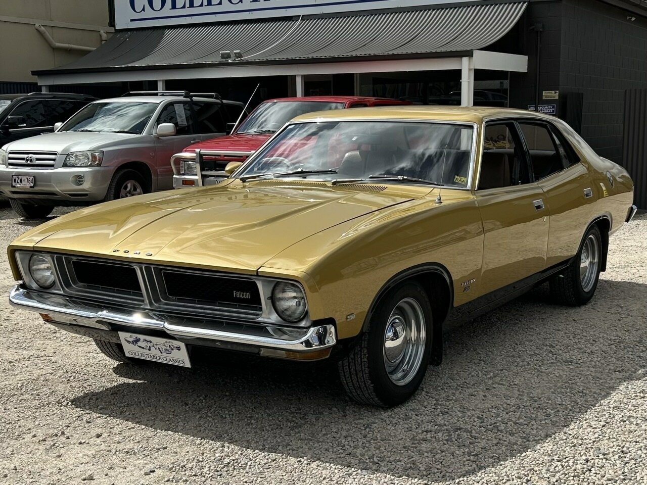 1974 FORD FALCON XB 500 3 SP AUTOMATIC 4D SEDAN