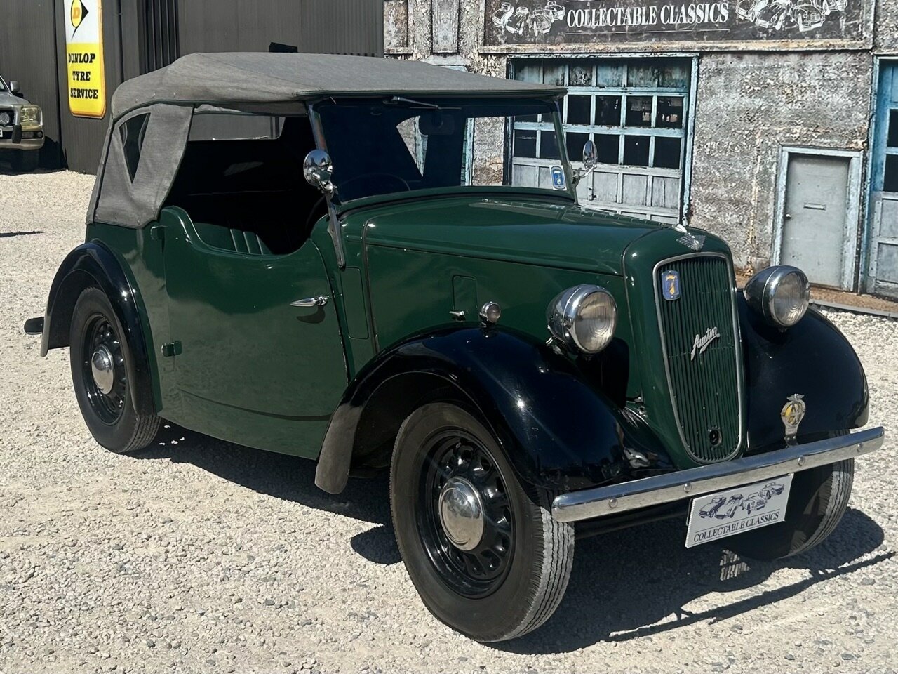 1938 AUSTIN 7 4 SP MANUAL 2D CONVERTIBLE