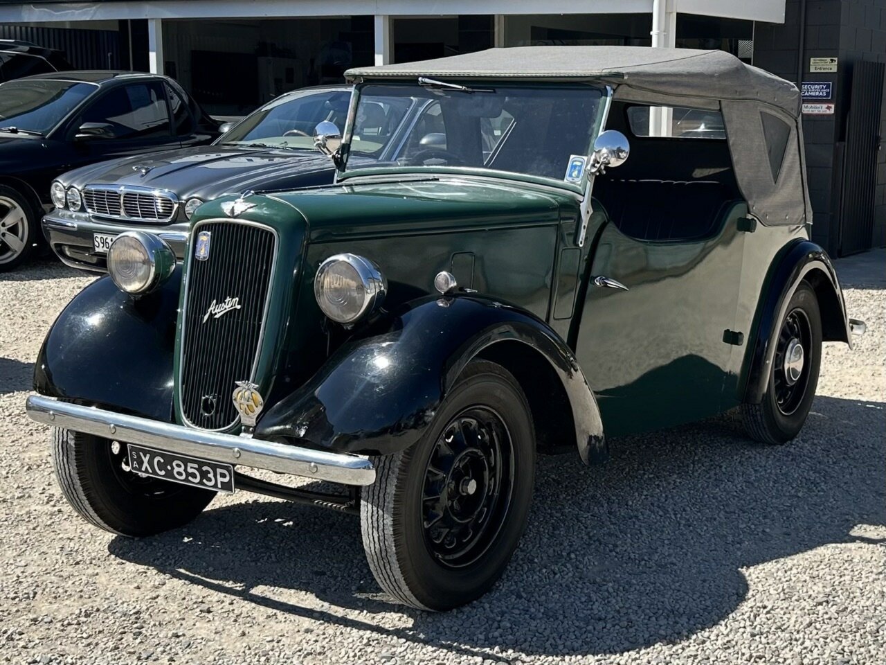 1938 AUSTIN 7 4 SP MANUAL 2D CONVERTIBLE