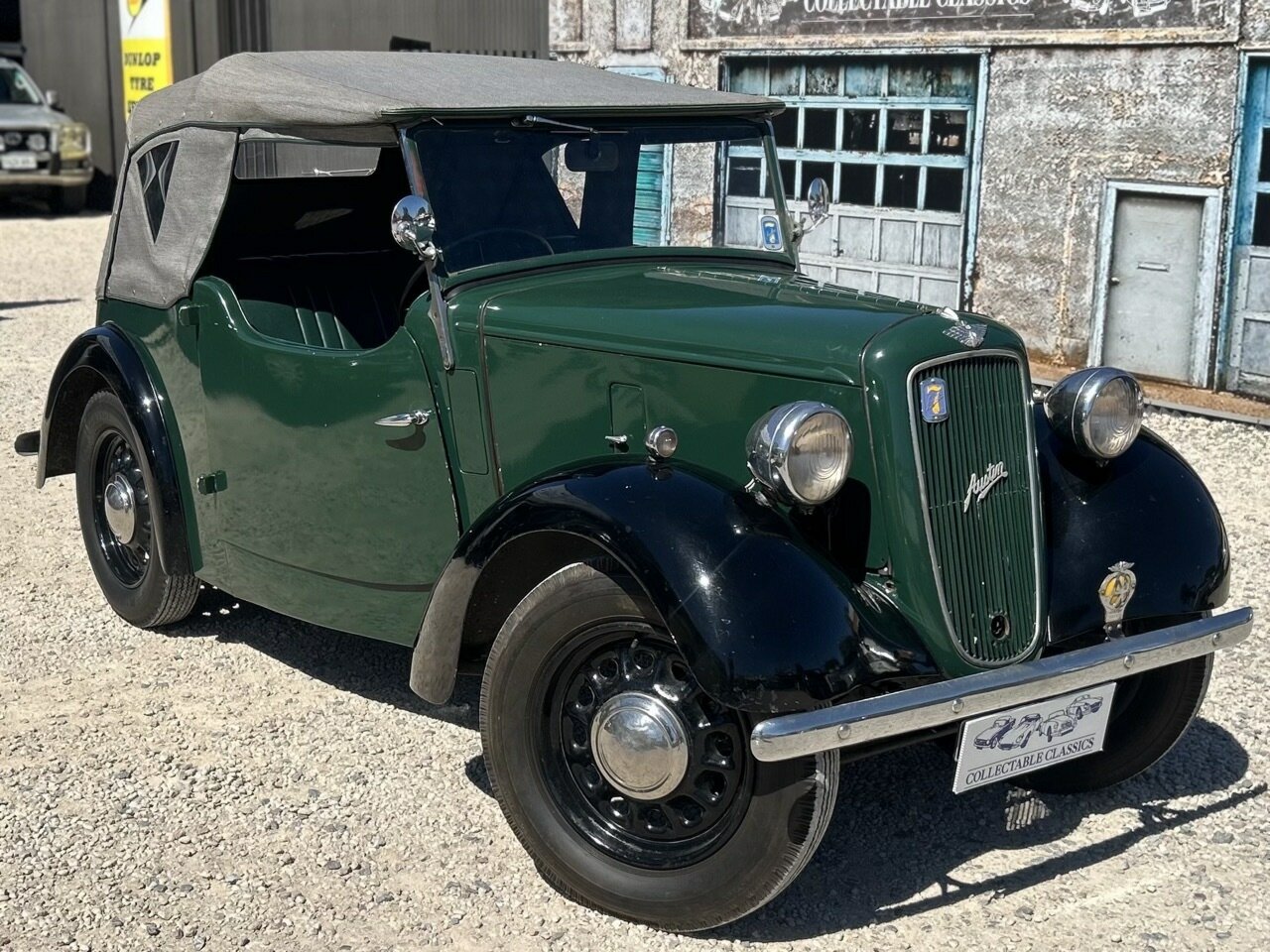 1938 AUSTIN 7 4 SP MANUAL 2D CONVERTIBLE