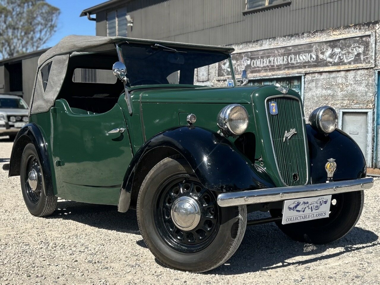 1938 AUSTIN 7 4 SP MANUAL 2D CONVERTIBLE