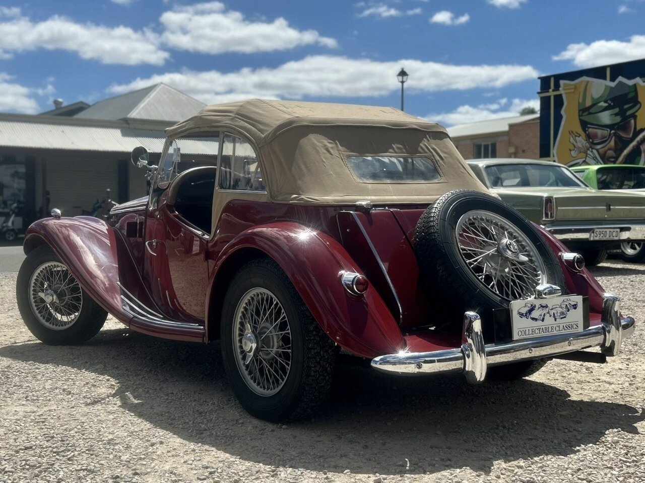 1954 MG TF 4 SP MANUAL 2D ROADSTER