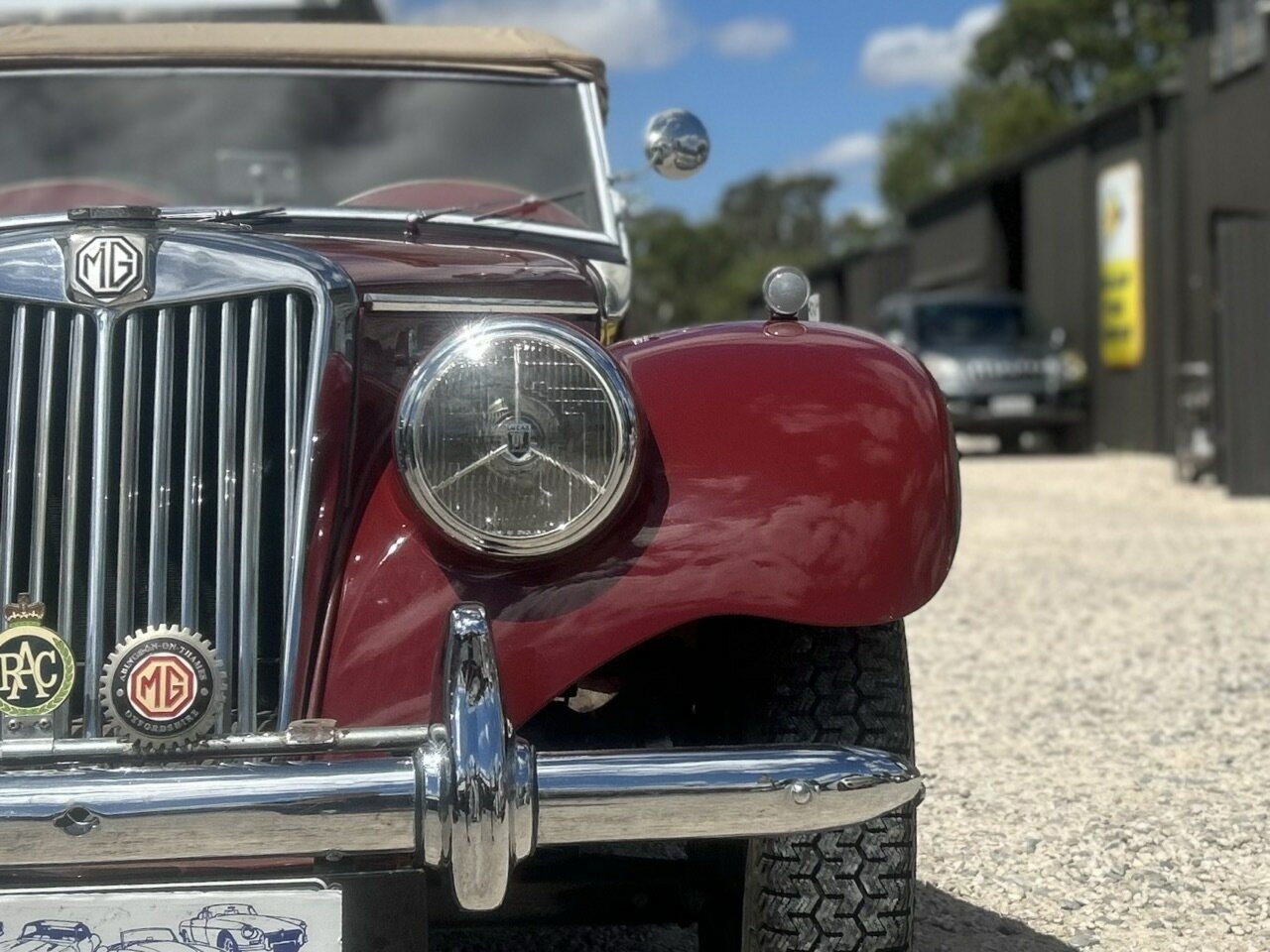 1954 MG TF 4 SP MANUAL 2D ROADSTER