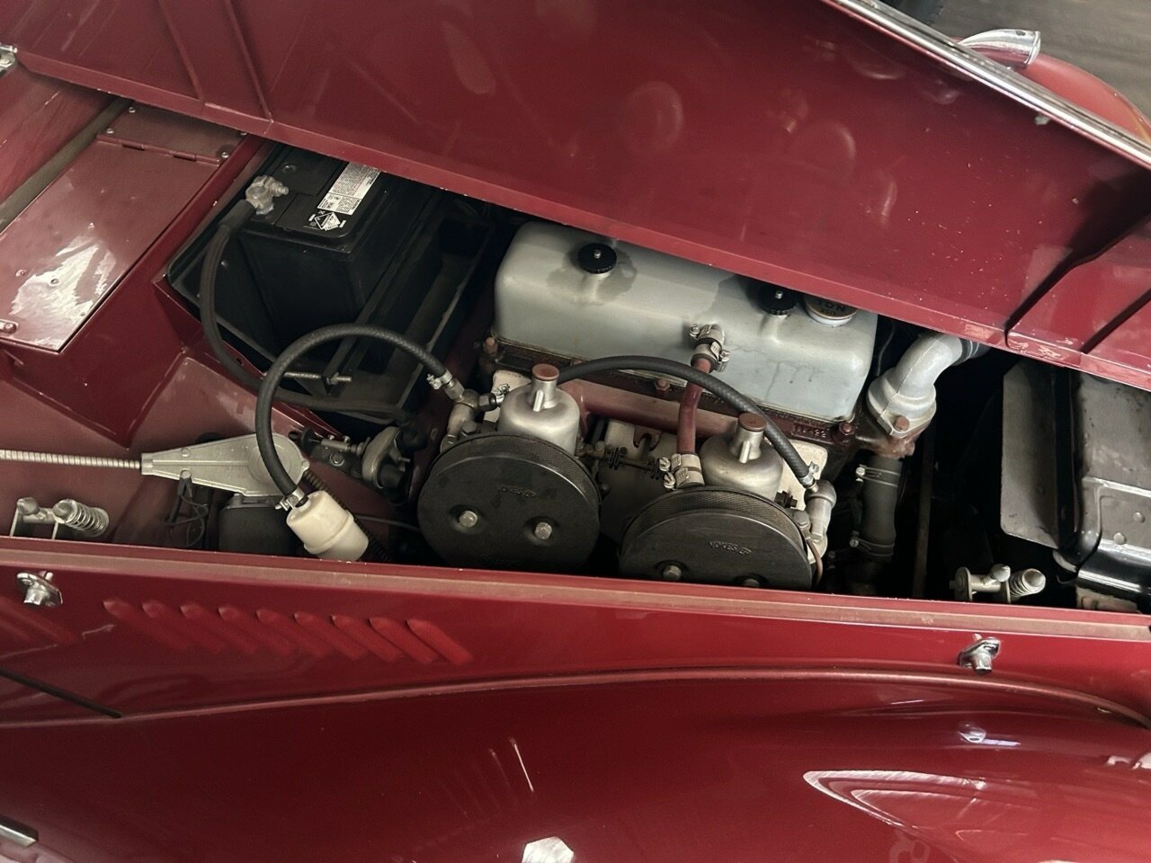 1954 MG TF 4 SP MANUAL 2D ROADSTER