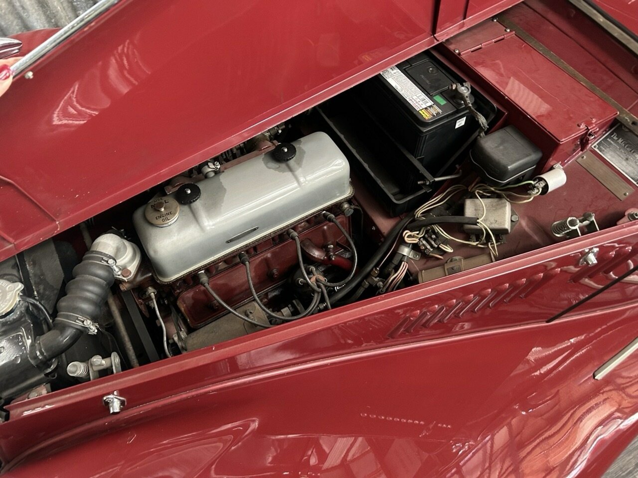 1954 MG TF 4 SP MANUAL 2D ROADSTER