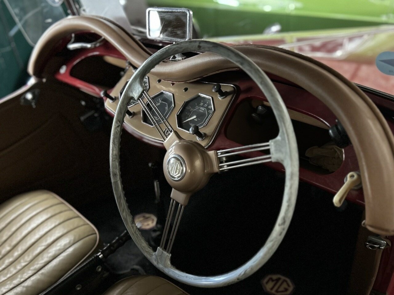1954 MG TF 4 SP MANUAL 2D ROADSTER