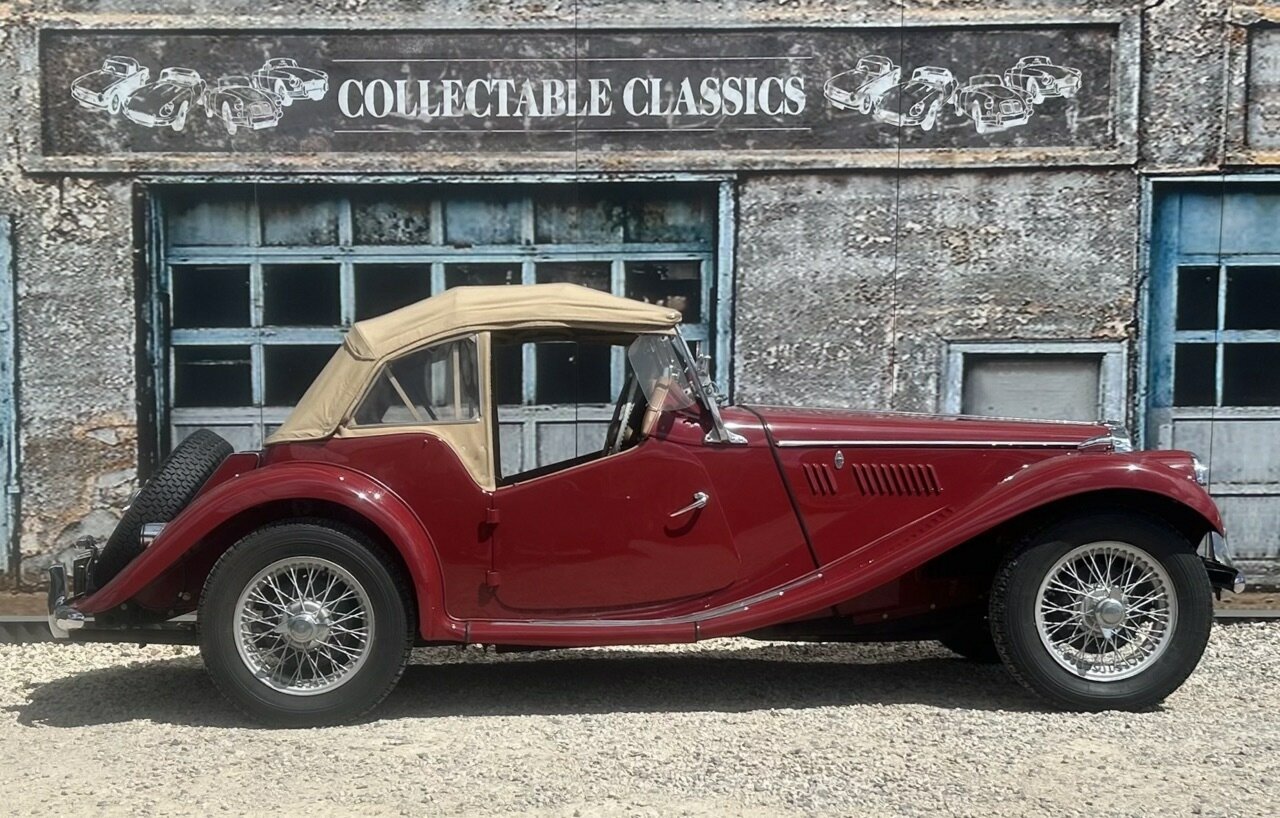 1954 MG TF 4 SP MANUAL 2D ROADSTER