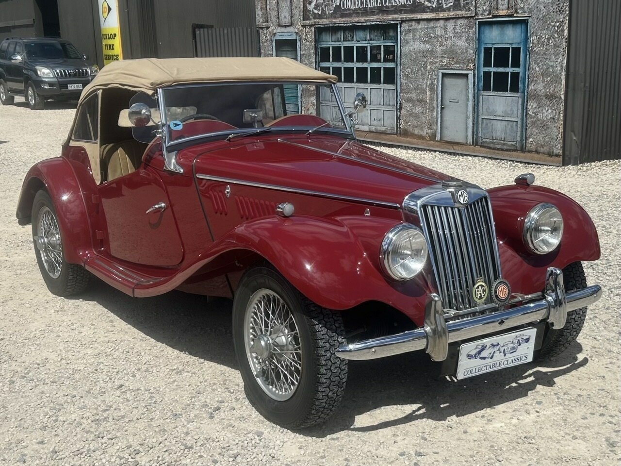 1954 MG TF 4 SP MANUAL 2D ROADSTER