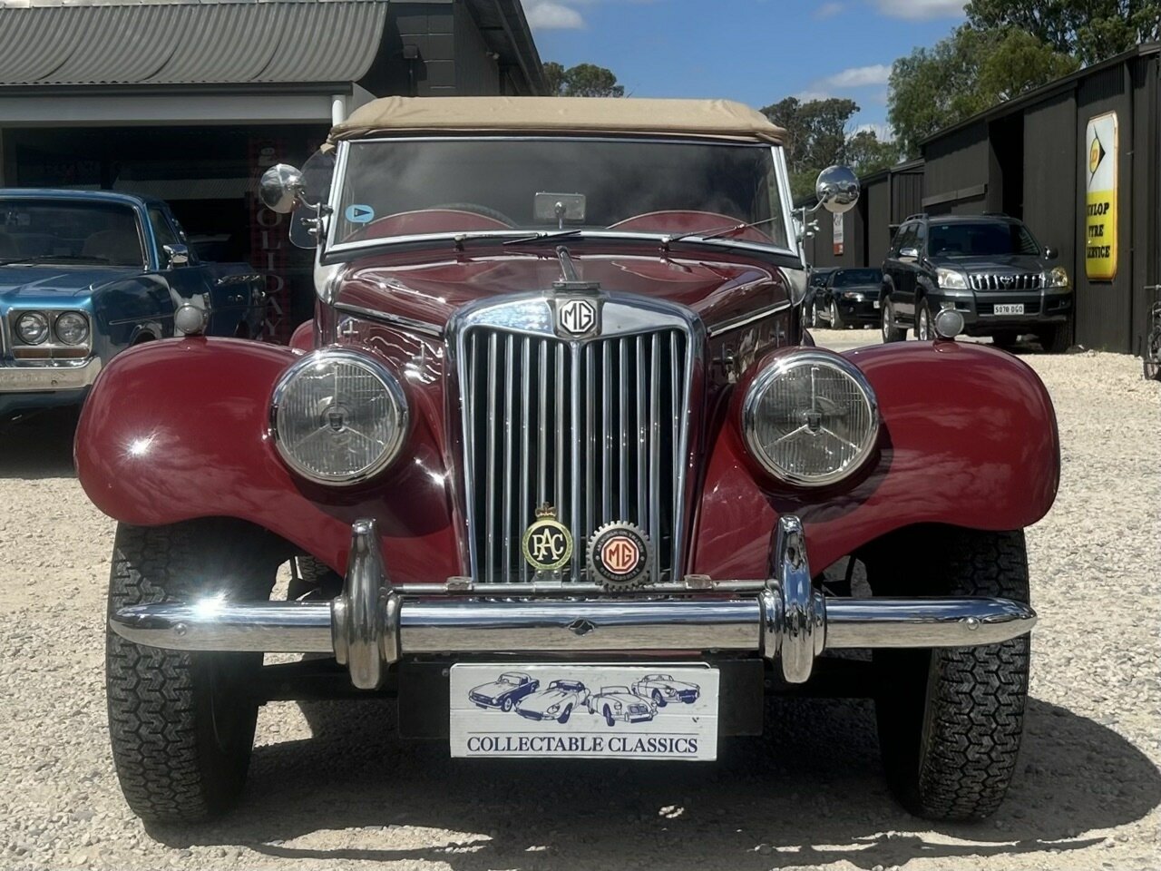 1954 MG TF 4 SP MANUAL 2D ROADSTER