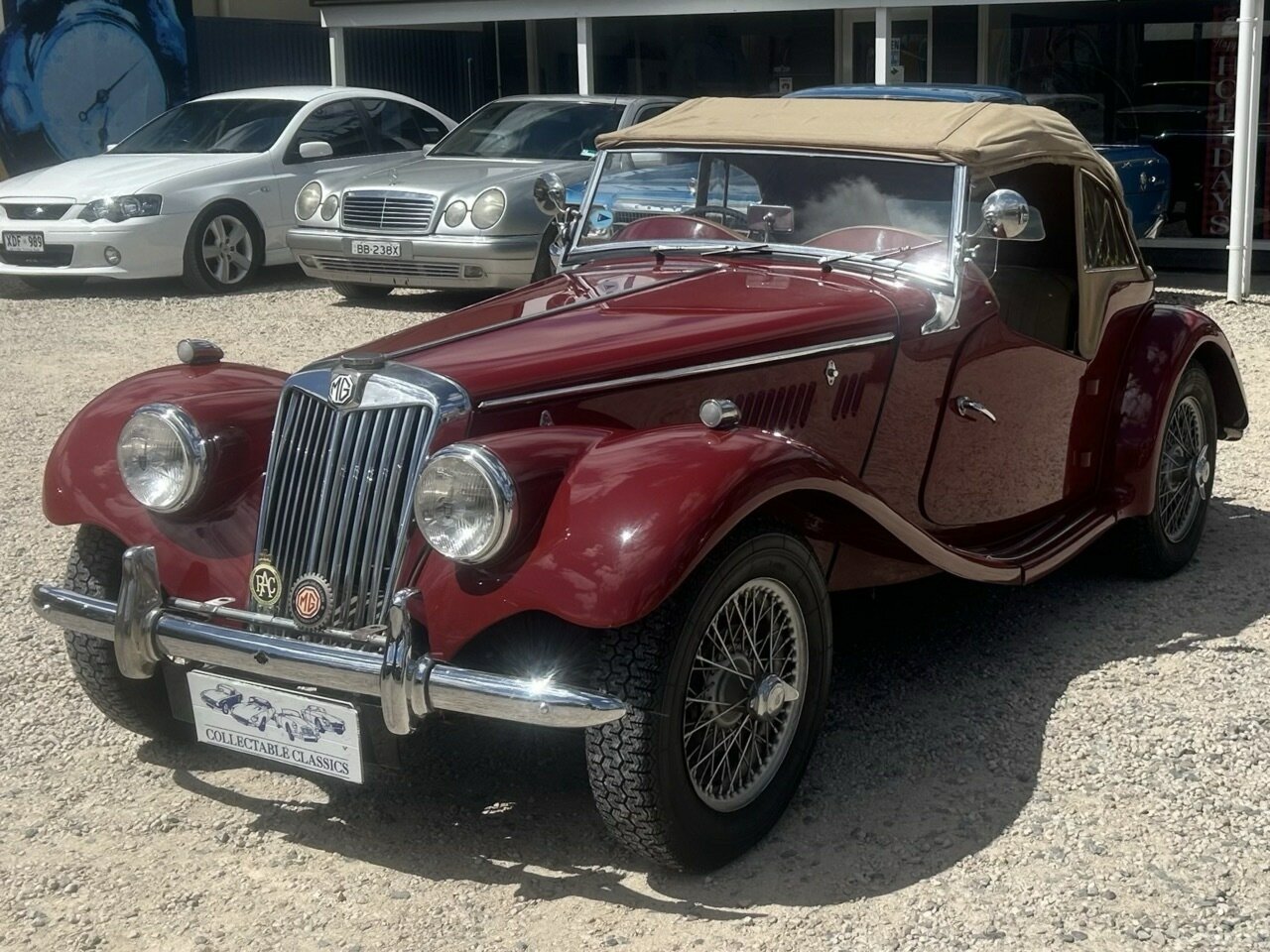1954 MG TF 4 SP MANUAL 2D ROADSTER