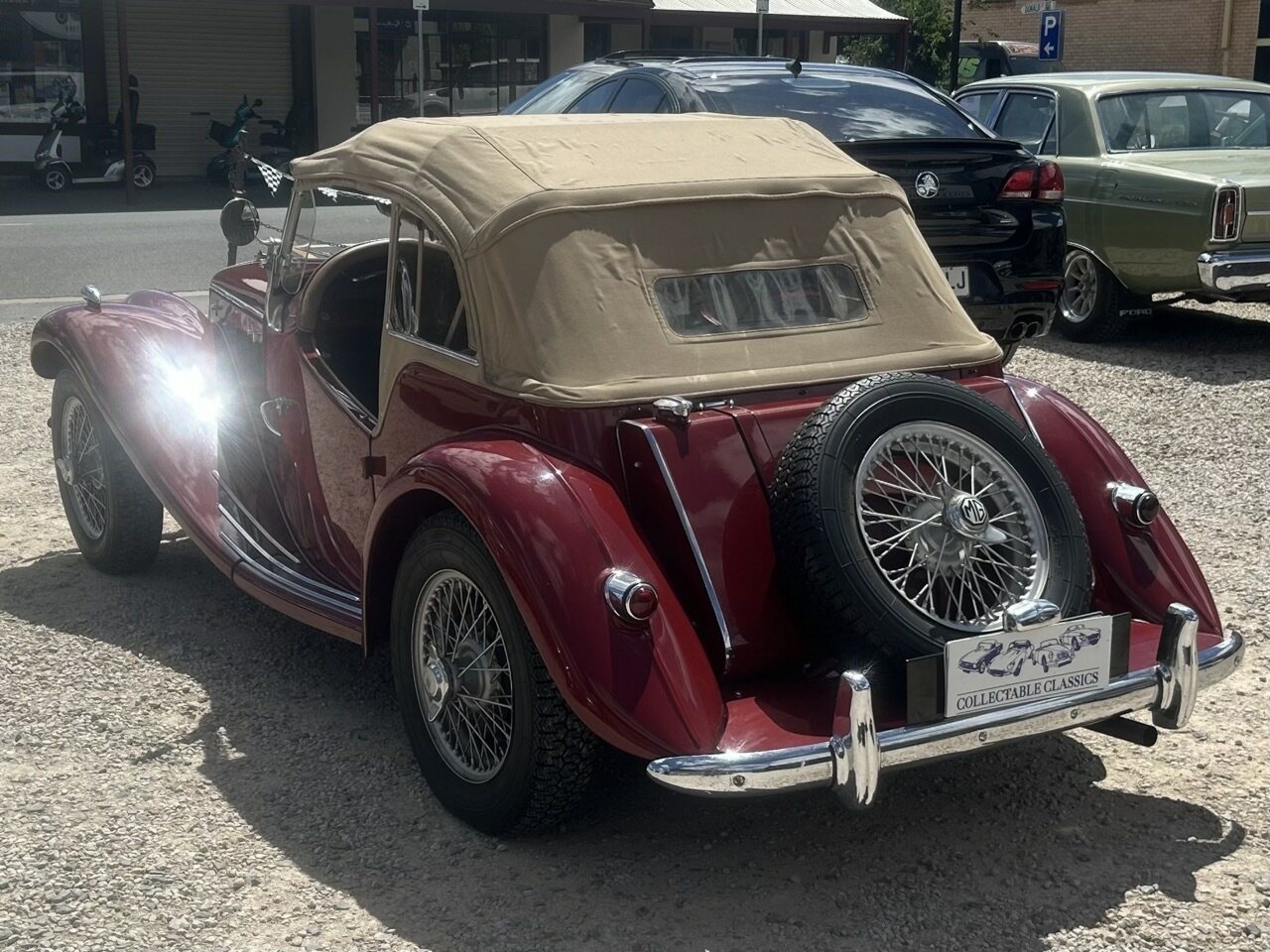 1954 MG TF 4 SP MANUAL 2D ROADSTER