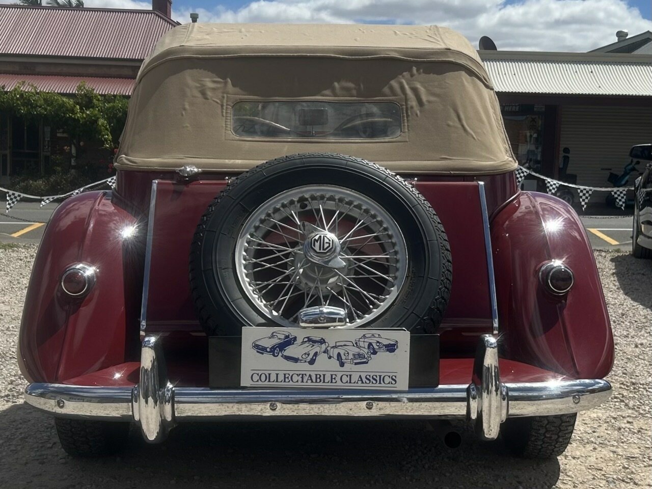1954 MG TF 4 SP MANUAL 2D ROADSTER