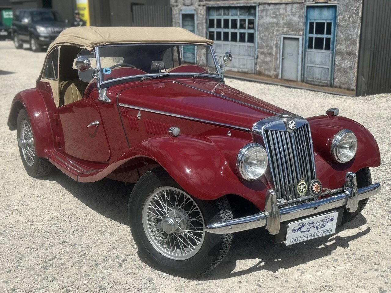 1954 MG TF 4 SP MANUAL 2D ROADSTER