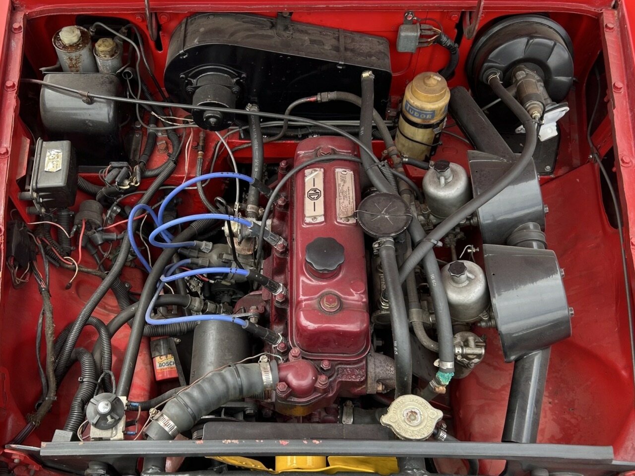 1968 MG MGB SPORTS MK II 4 SP MAN + OVERDRIVE 2D ROADSTER
