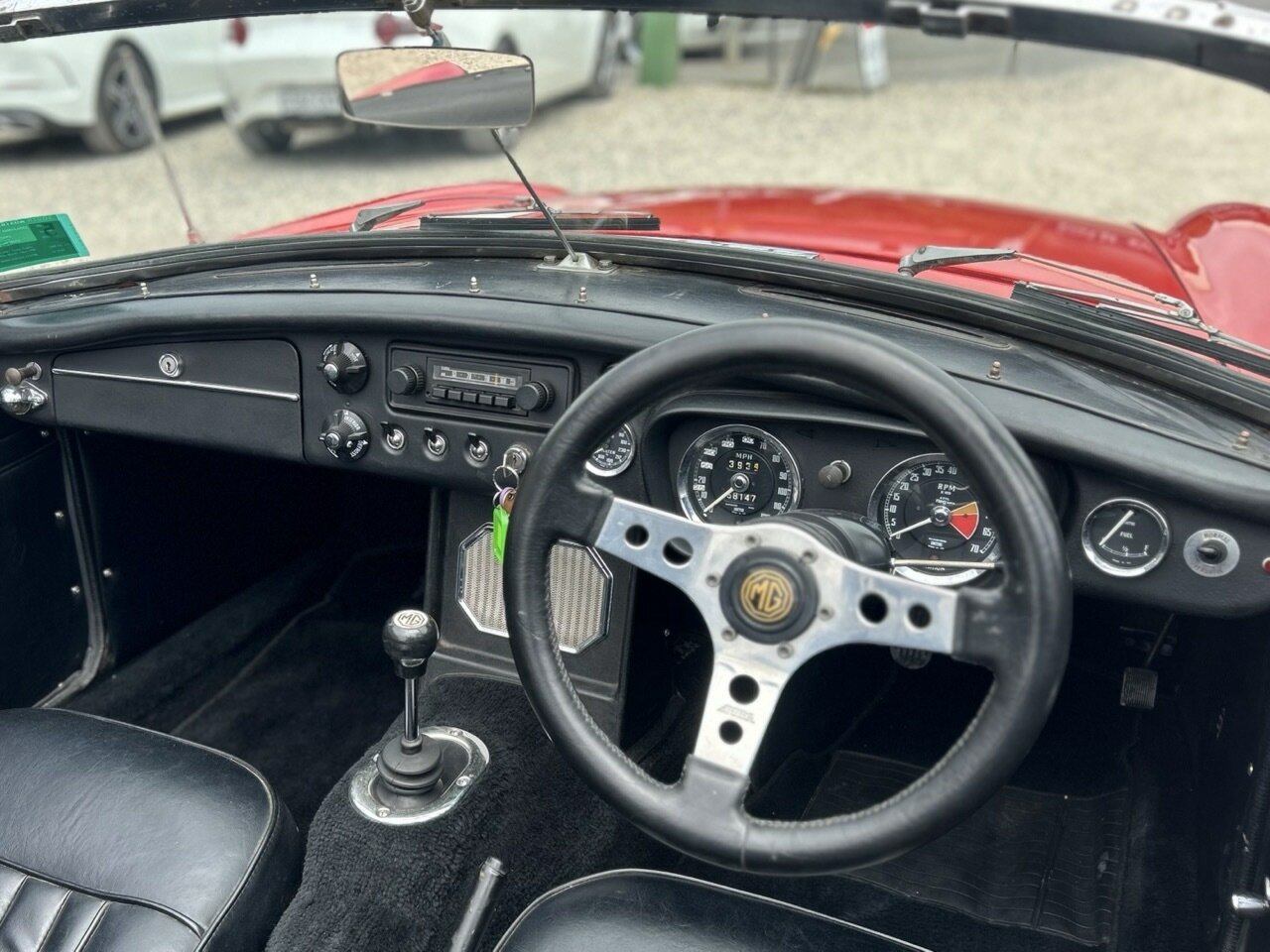 1968 MG MGB SPORTS MK II 4 SP MAN + OVERDRIVE 2D ROADSTER