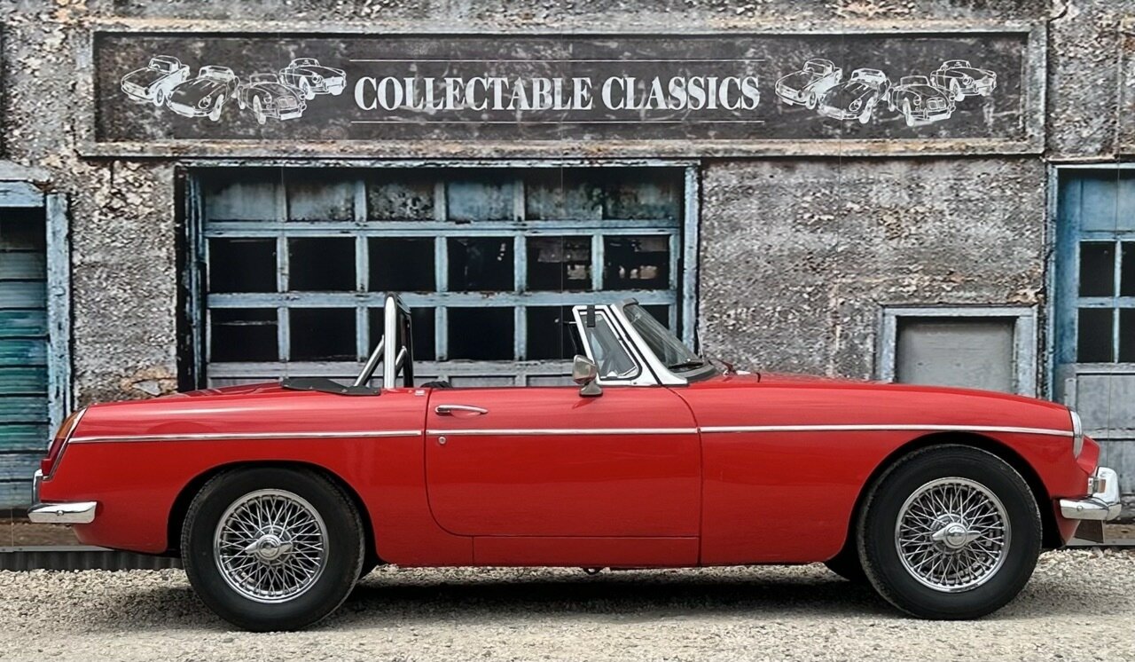 1968 MG MGB SPORTS MK II 4 SP MAN + OVERDRIVE 2D ROADSTER