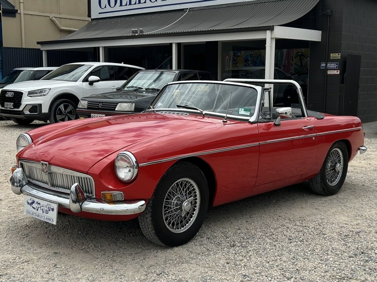 1968 MG MGB SPORTS MK II 4 SP MAN + OVERDRIVE 2D ROADSTER