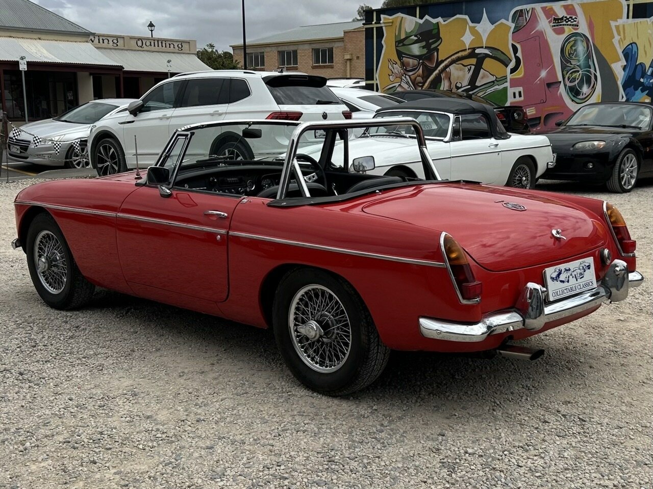 1968 MG MGB SPORTS MK II 4 SP MAN + OVERDRIVE 2D ROADSTER