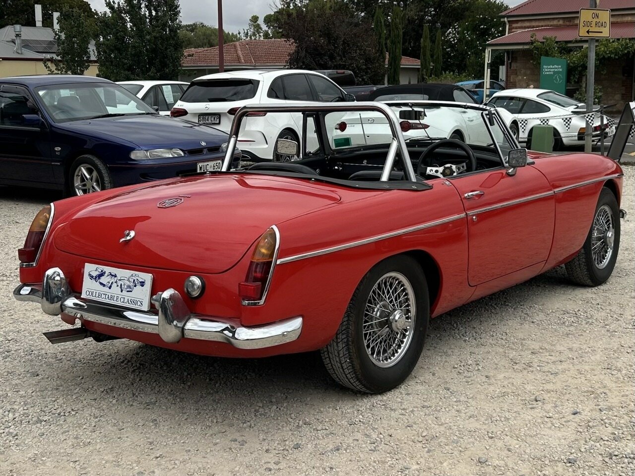 1968 MG MGB SPORTS MK II 4 SP MAN + OVERDRIVE 2D ROADSTER