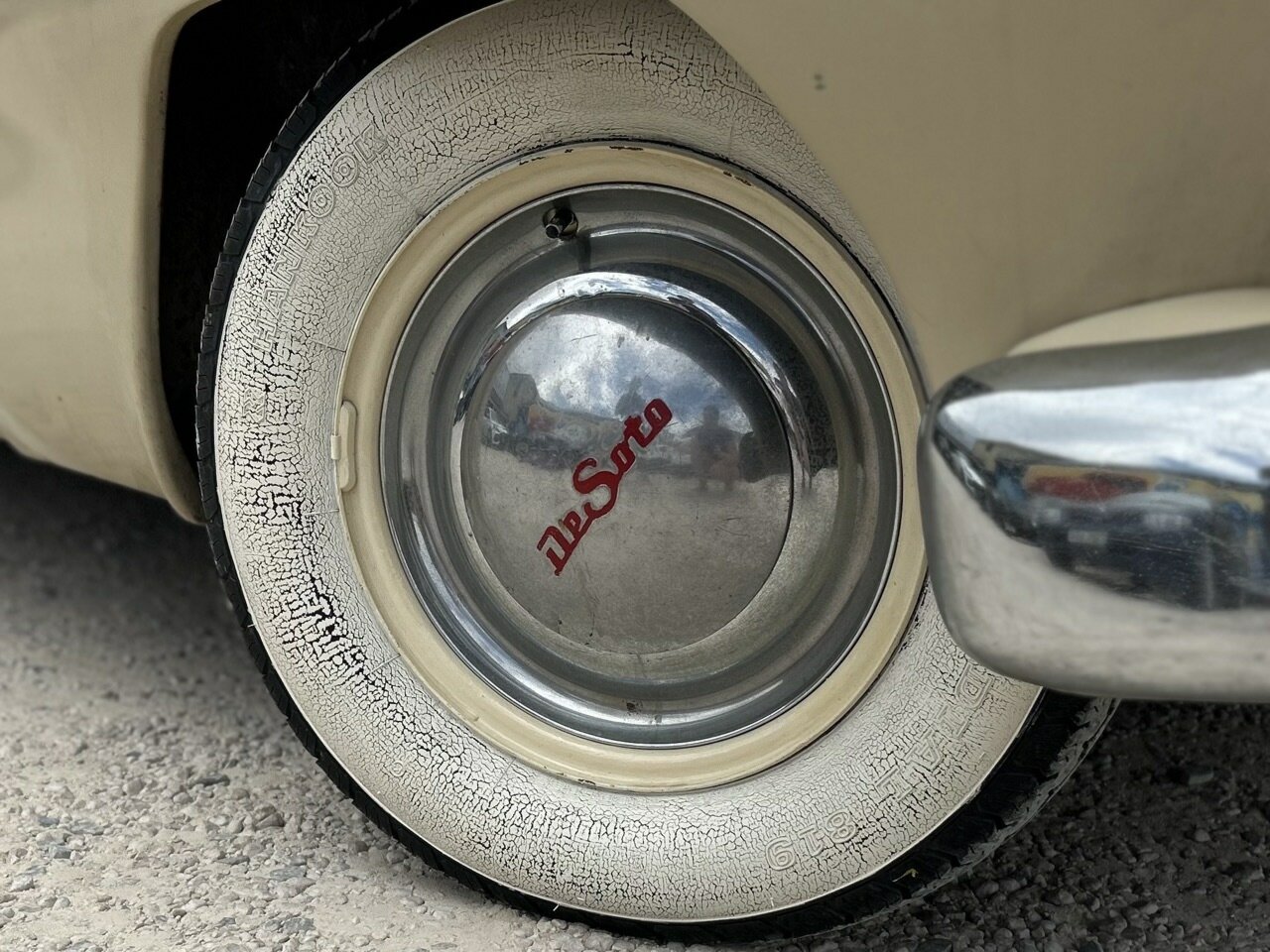 1955 DESOTO DIPLOMAT CUSTOM 3 SP MANUAL 4D SEDAN