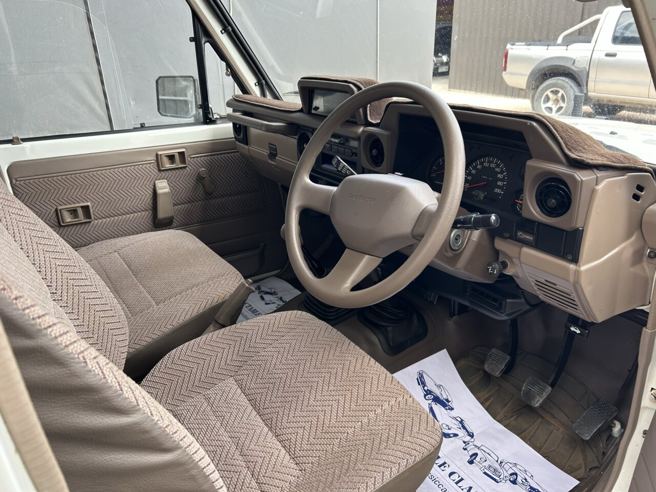 1996 TOYOTA LANDCRUISER FJ75 RV 5 SP MANUAL 2D WAGON