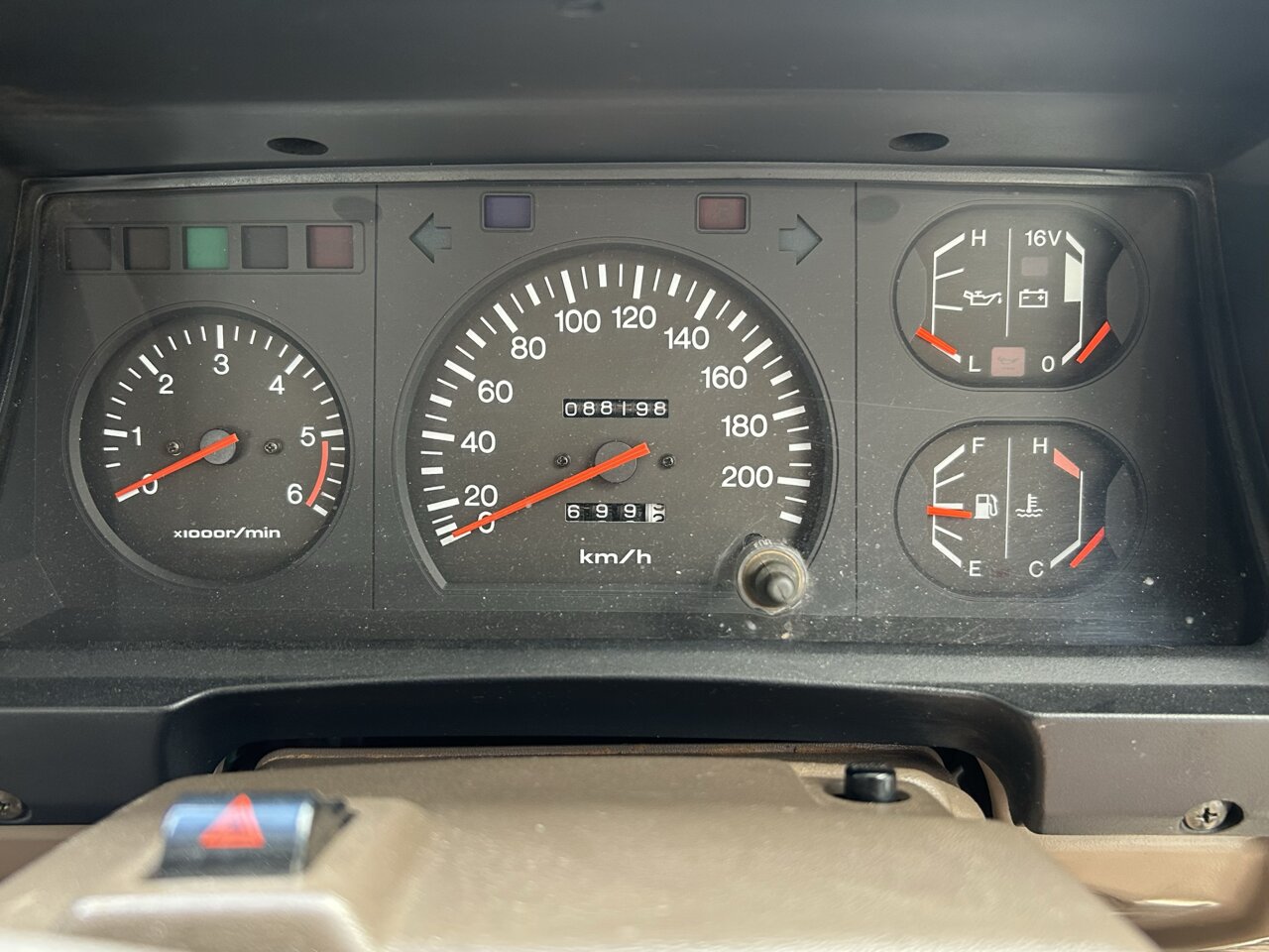 1996 TOYOTA LANDCRUISER FJ75 RV 5 SP MANUAL 2D WAGON