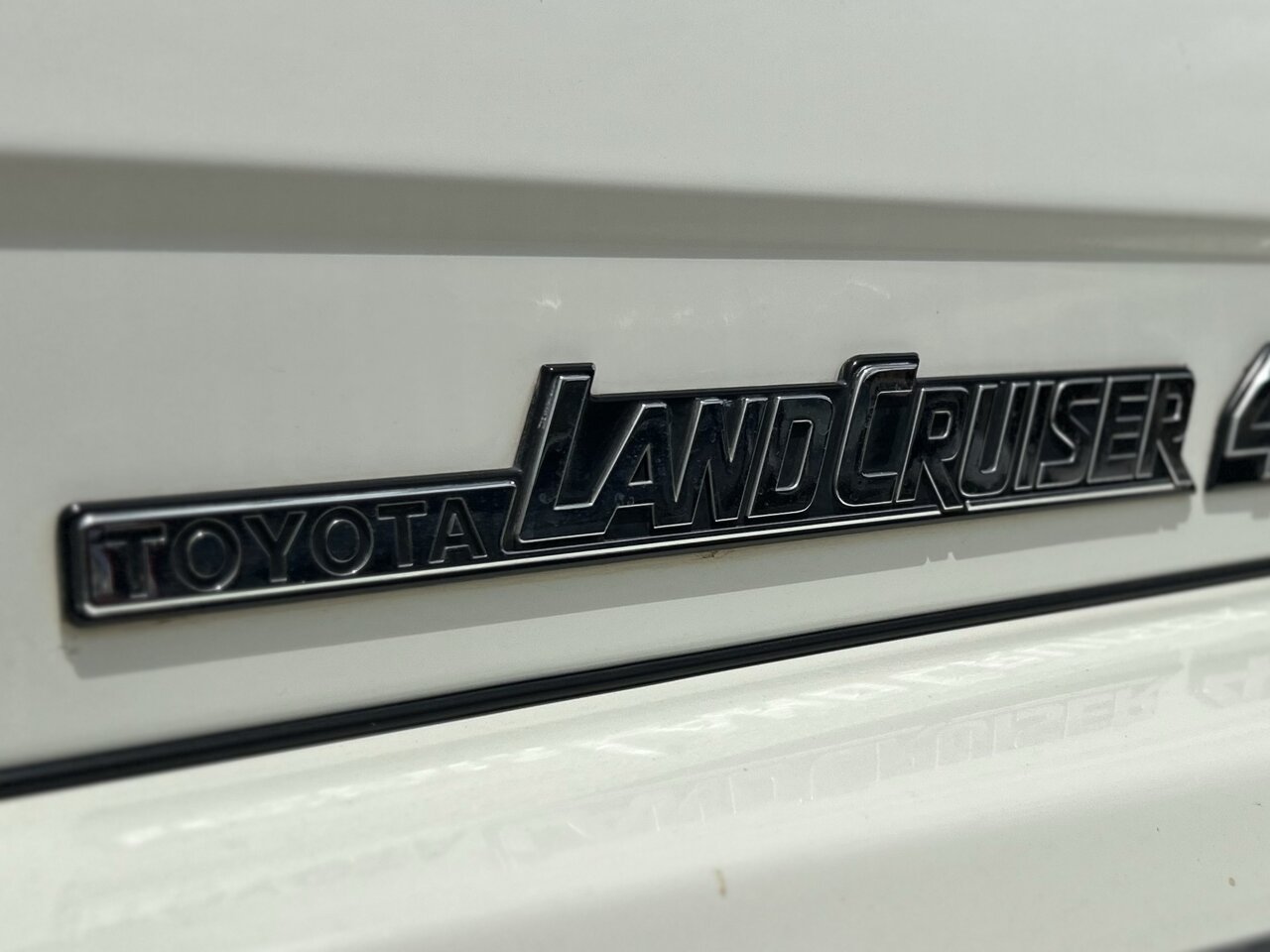 1996 TOYOTA LANDCRUISER FJ75 RV 5 SP MANUAL 2D WAGON