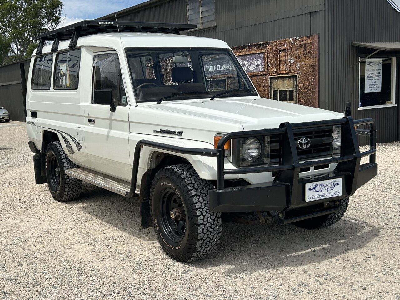 1996 TOYOTA LANDCRUISER FJ75 RV 5 SP MANUAL 2D WAGON