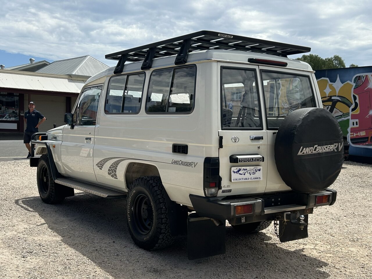 1996 TOYOTA LANDCRUISER FJ75 RV 5 SP MANUAL 2D WAGON