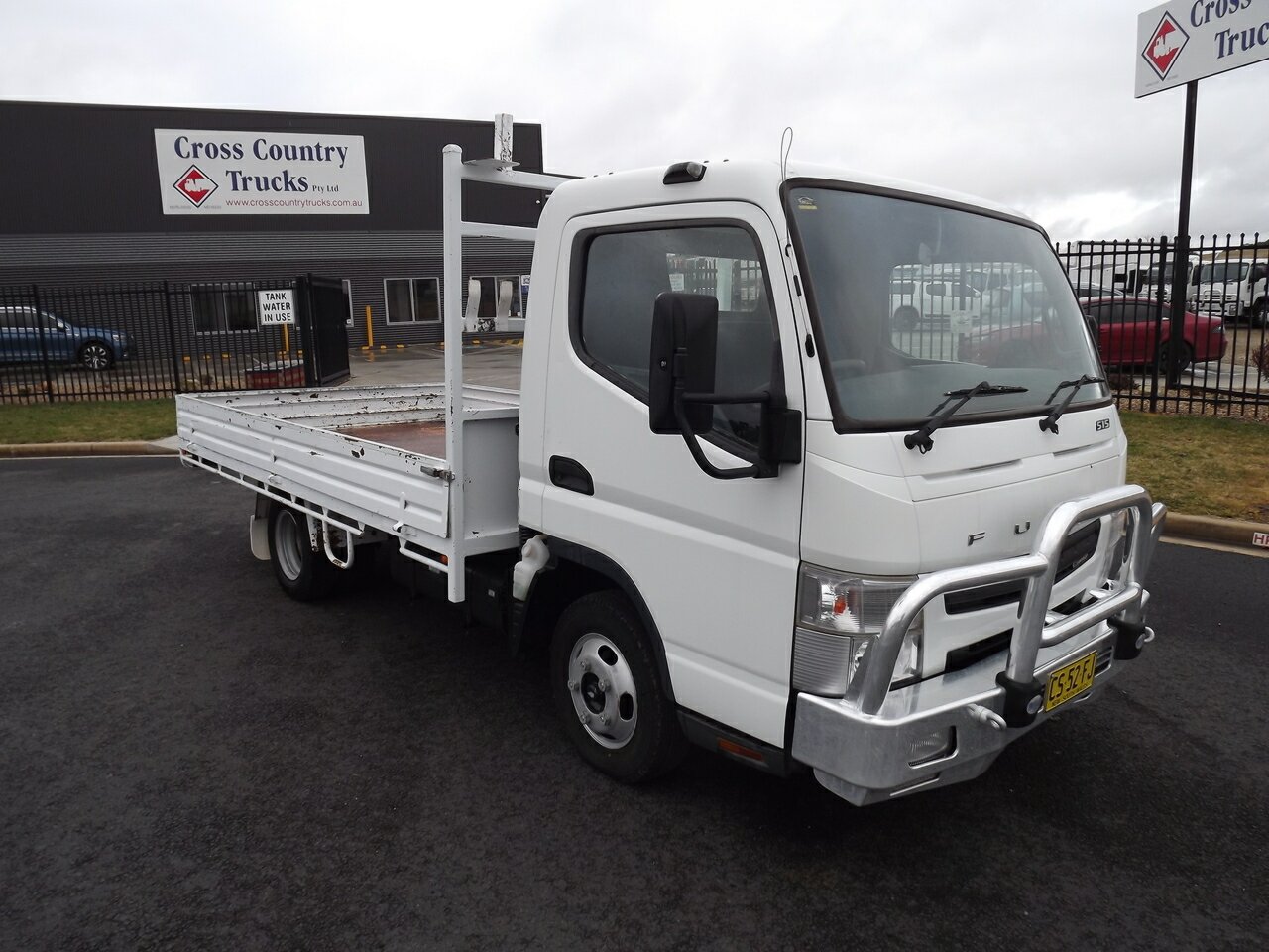 2012 MITSUBISHI FUSO CANTER 515 5 SP MANUAL 2D TRAY DROPSIDE