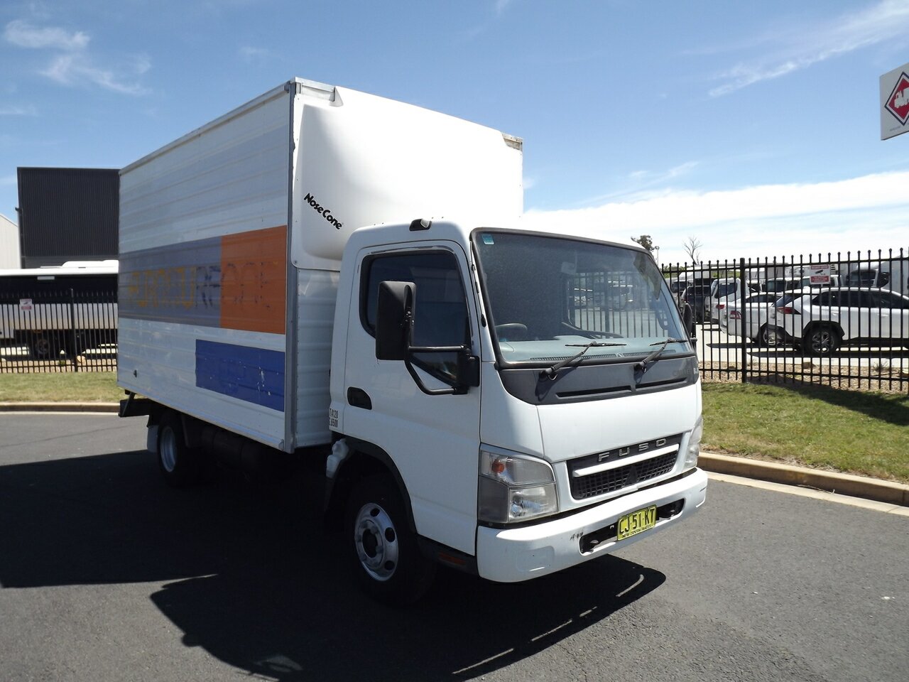2010 MITSUBISHI FUSO CANTER FE84 5 SP MANUAL 2D PANTECH