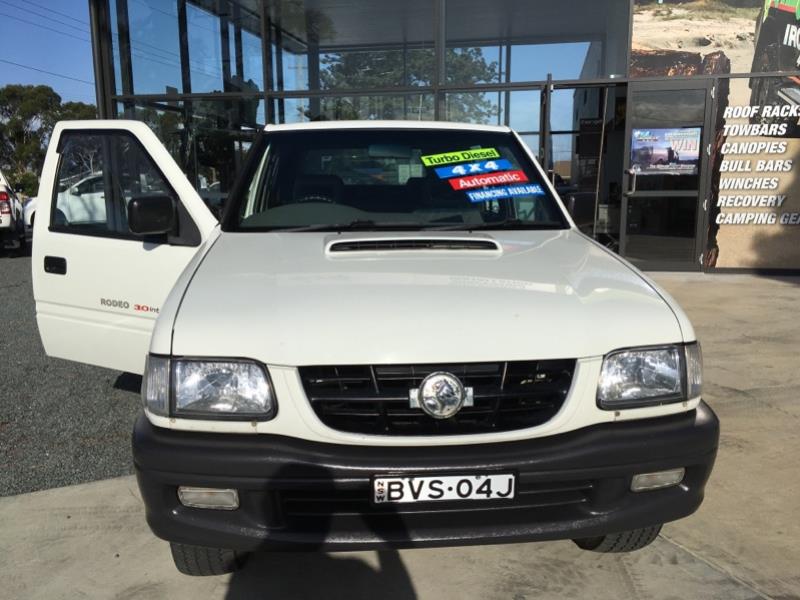 2002 HOLDEN RODEO TFR9 MY02 4 SP AUTOMATIC CREW CAB P/UP
