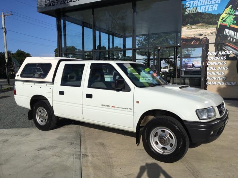 2002 HOLDEN RODEO TFR9 MY02 4 SP AUTOMATIC CREW CAB P/UP