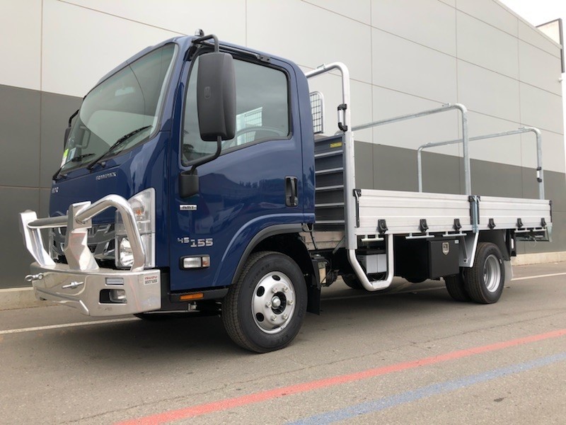 2018 ISUZU NPR 45/55-155 TRADEPACK TRUCK TRAY